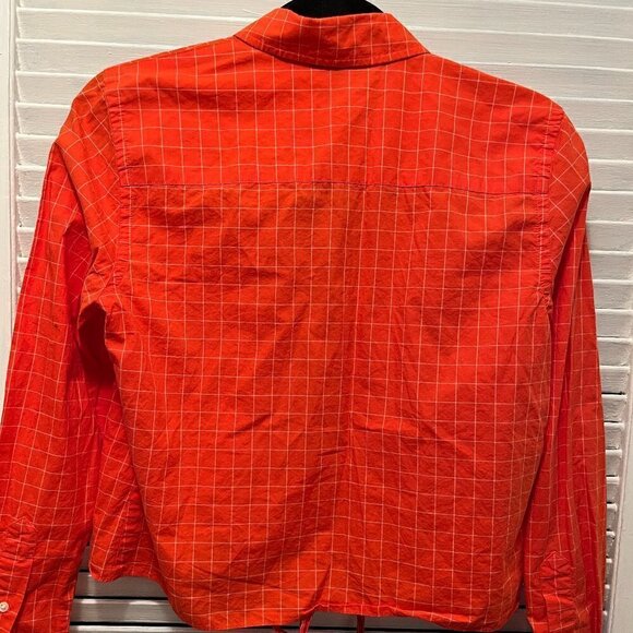 Ralph Lauren Tie-Front Cropped Shirt - Picture 2 of 5